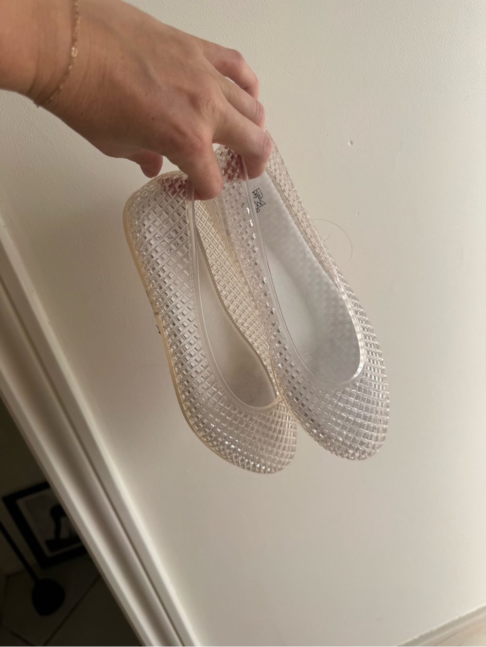 wild fable Clear Jelly Ballet Flats - Transparent